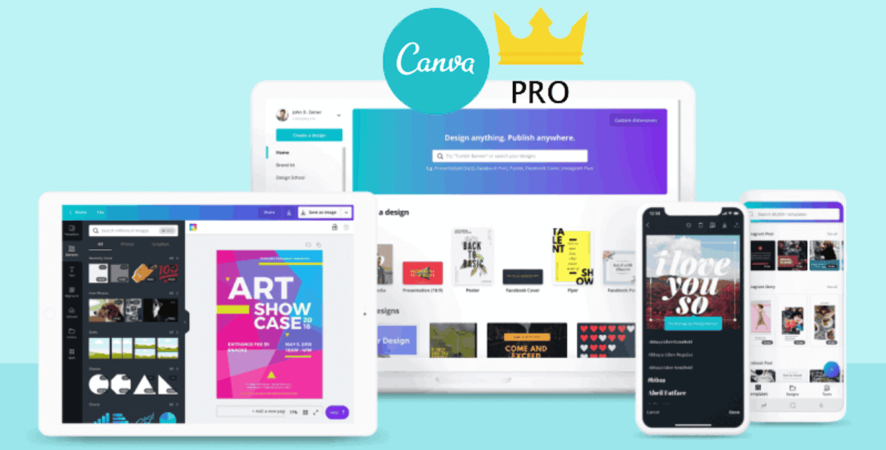 Canva Pro mang đến nhiều tính năng và tài nguyên mở rộng hơn