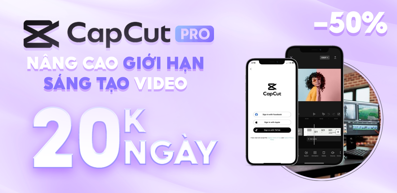 Tài khoản CapCut Pro