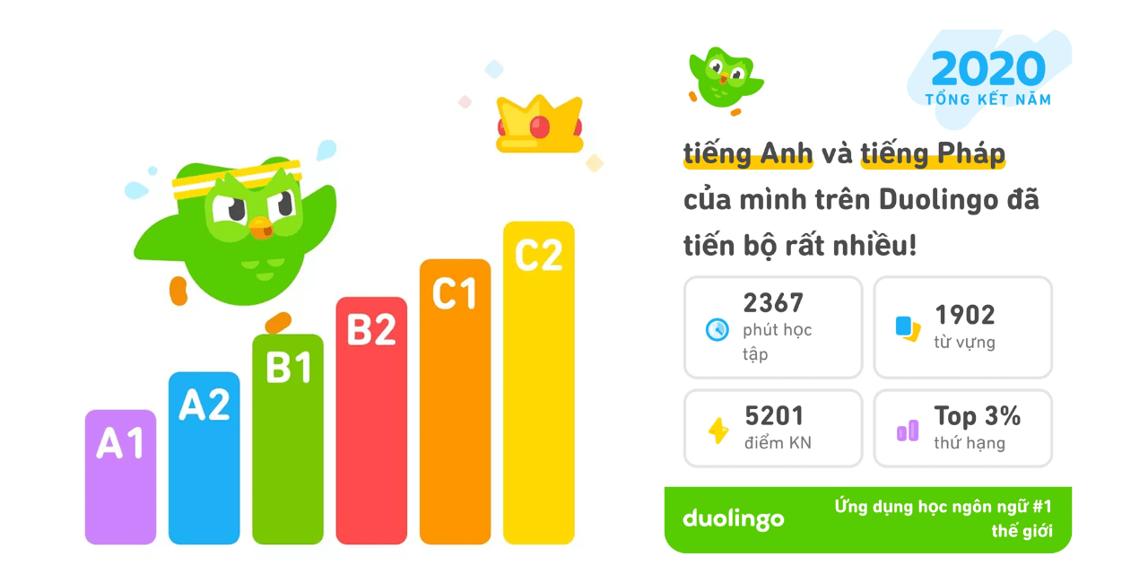 Liệu người học Duolingo có thể trở nên thành thạo trong việc sử dụng ngoại ngữ hay không?