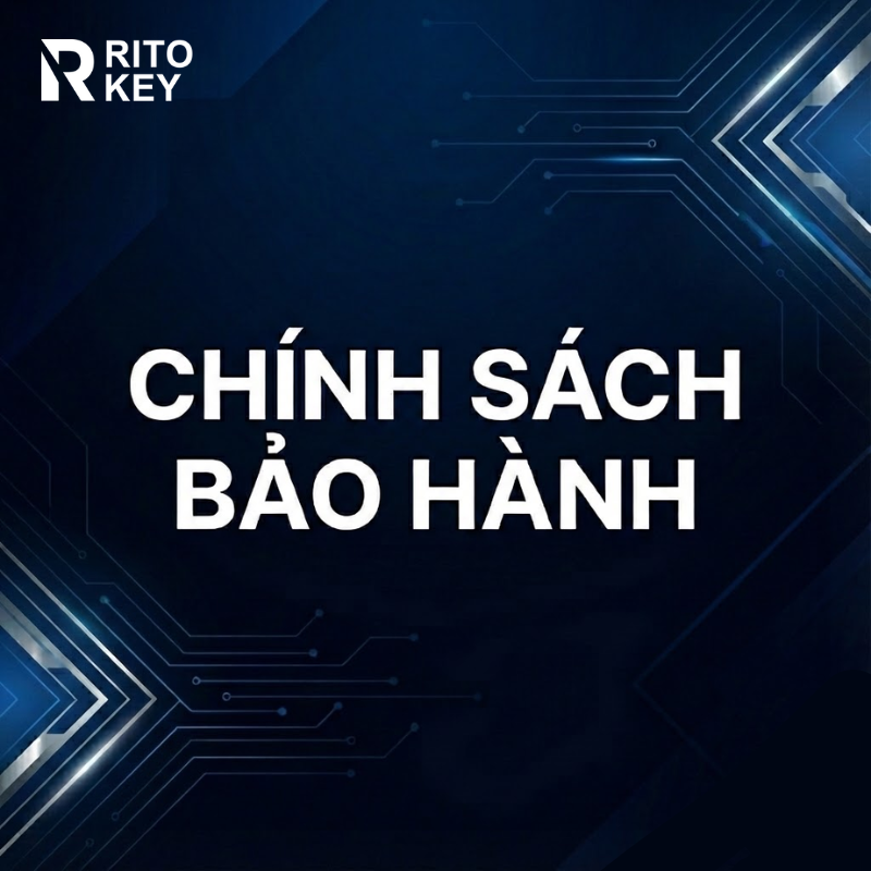 Chính sách bảo hành sản phẩm tiện ích tại Ritokey