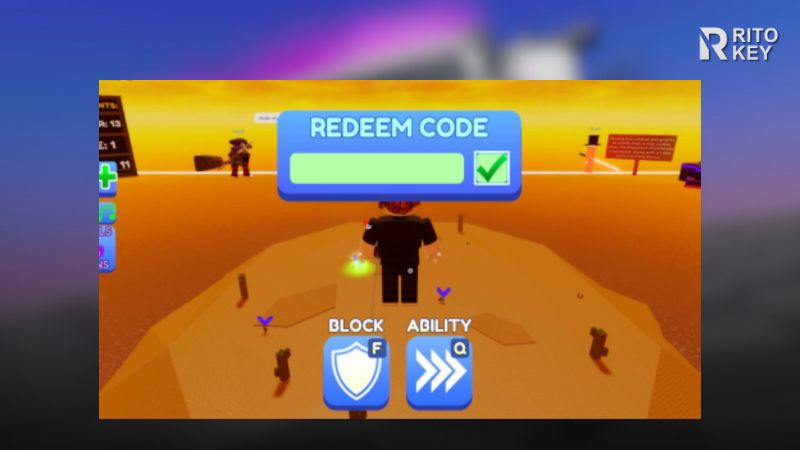Hướng dẫn cách nhập code Blade Ball