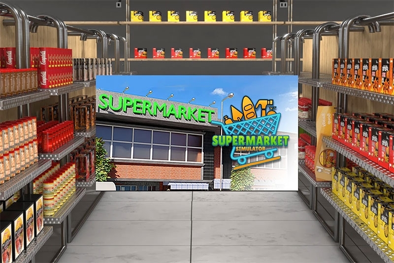 Vì sao Supermarket Simulator phù hợp với nhiều game thủ?